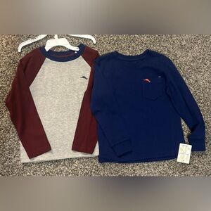 NWT Tommy Bahama 2 Pack Boys Long Sleeve Shirts